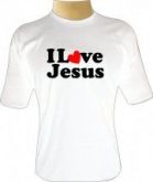 Camiseta - I love Jesus