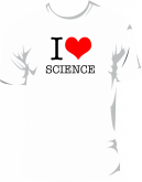Camiseta - I love science
