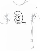 Camiseta - meme Okay
