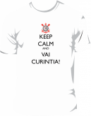 Camiseta - Keep calm and Vai Corinthians
