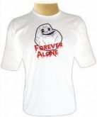 Camiseta - forever alone2