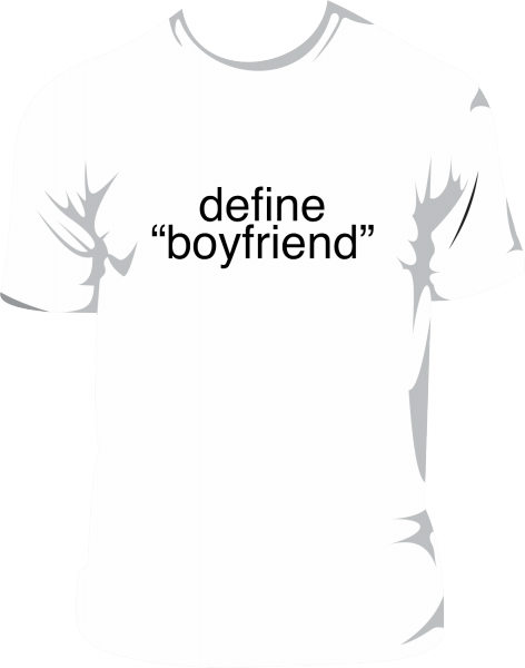 Camiseta - Define boyfriend