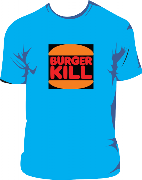 Camiseta - Burguer Kill