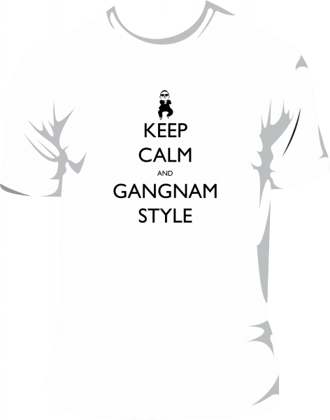 Camiseta - Gagnam style